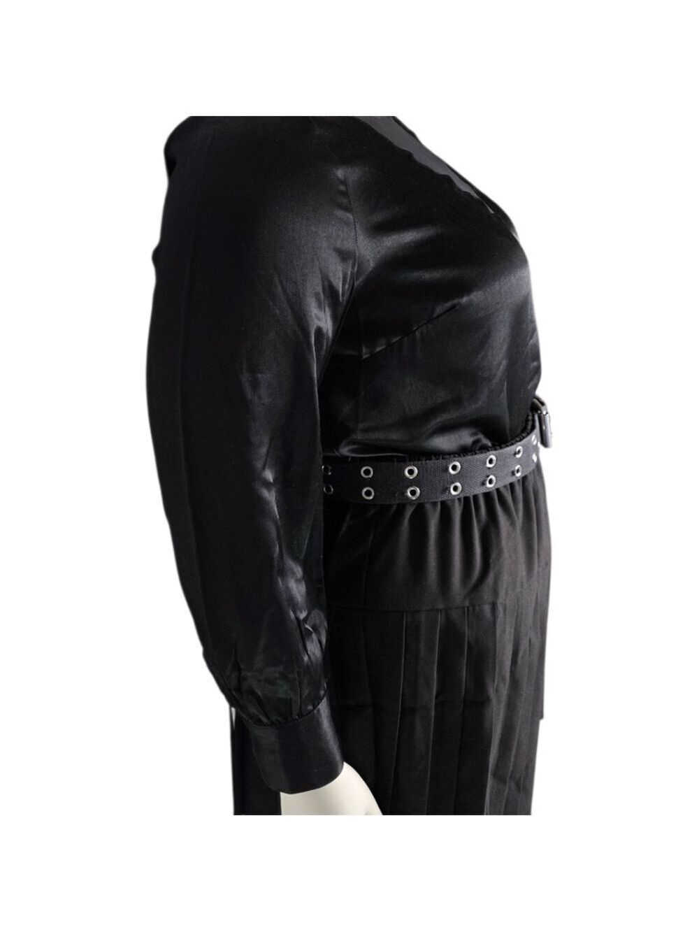 NWT Penningtons Addition Elle Black Whimsigoth Baddie Top Mesh Insert Size 1X - Picture 5 of 9